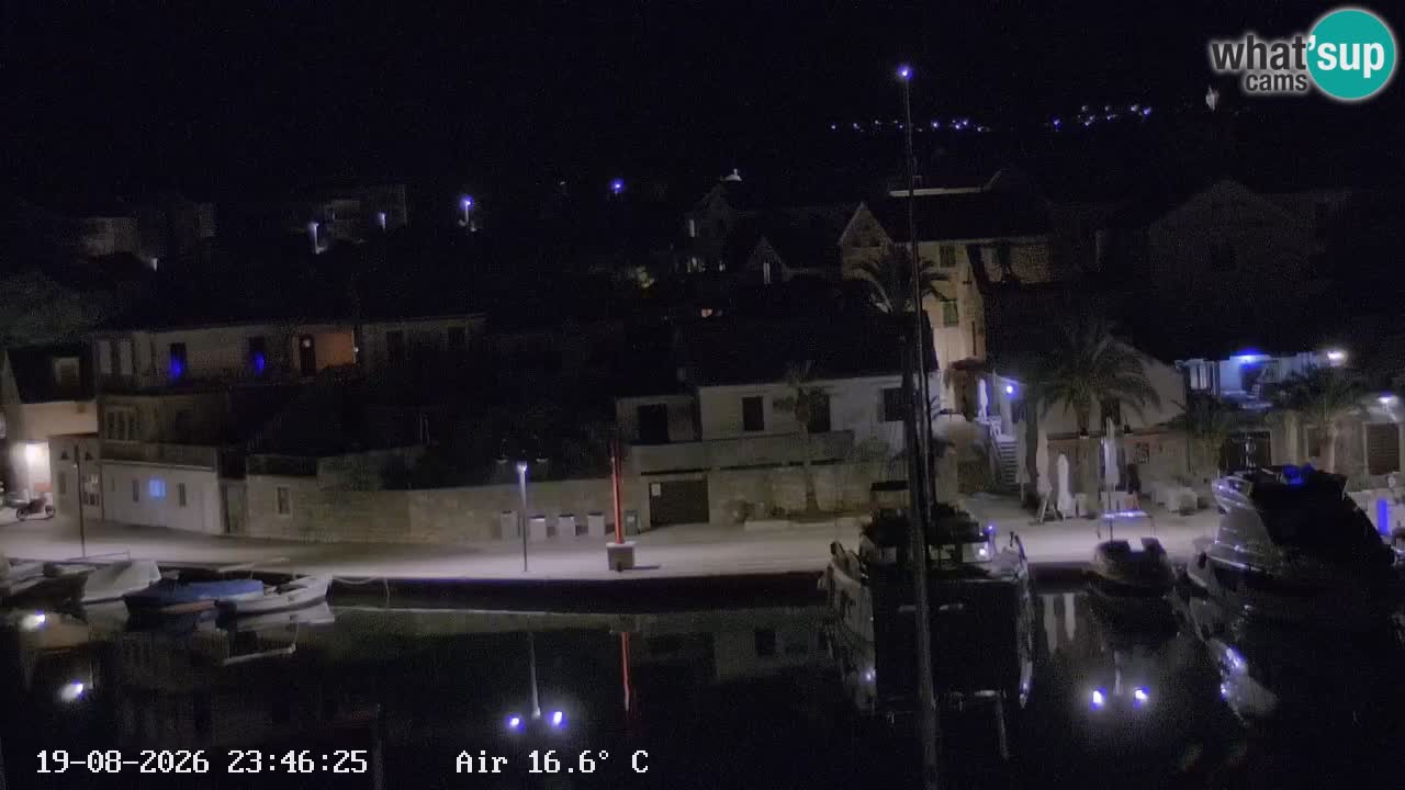 Livecam Vrboska marina | Hvar island | Dalmatia