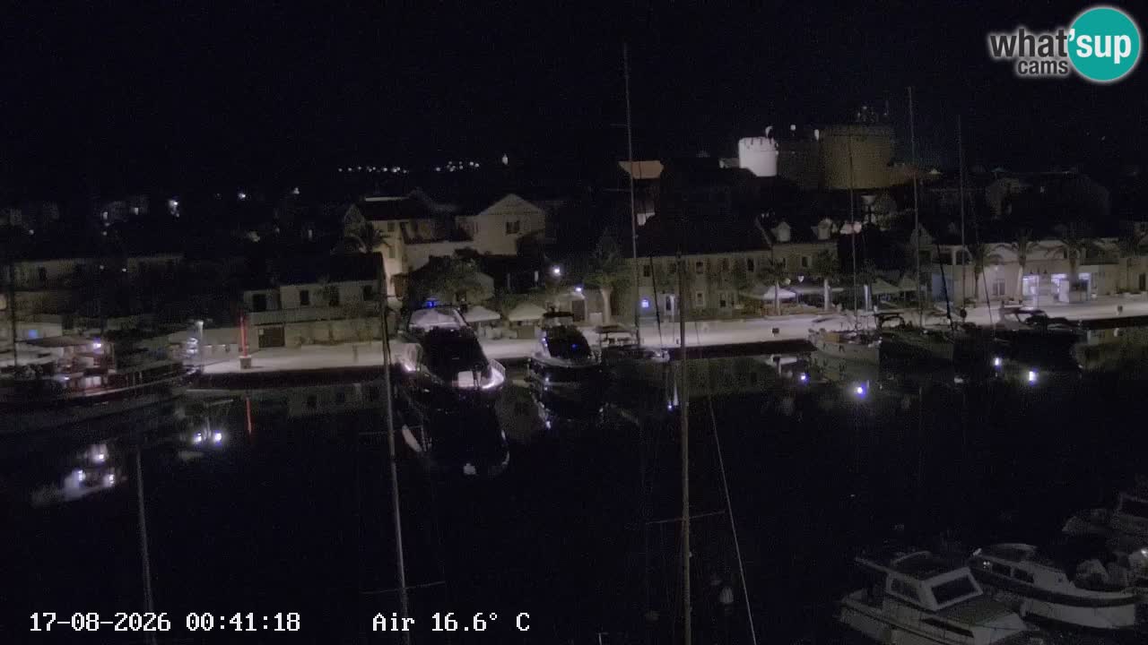 Webcam Vrboska marina | Hvar Insel | Dalmatien