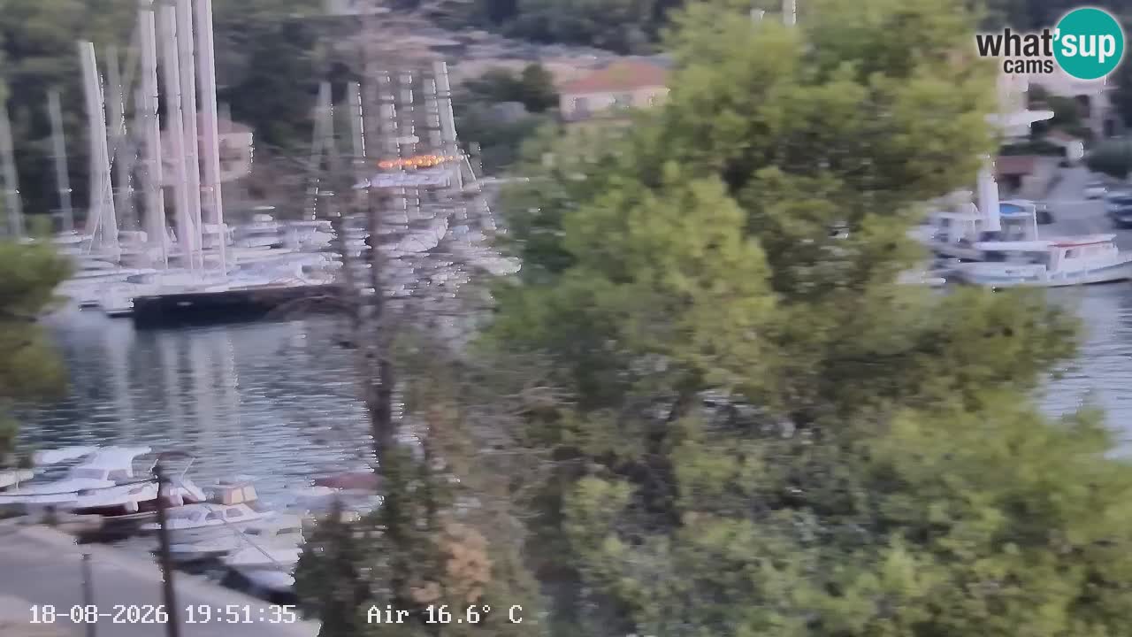 Webcam Hvar Vrboska marina | Dalmazia