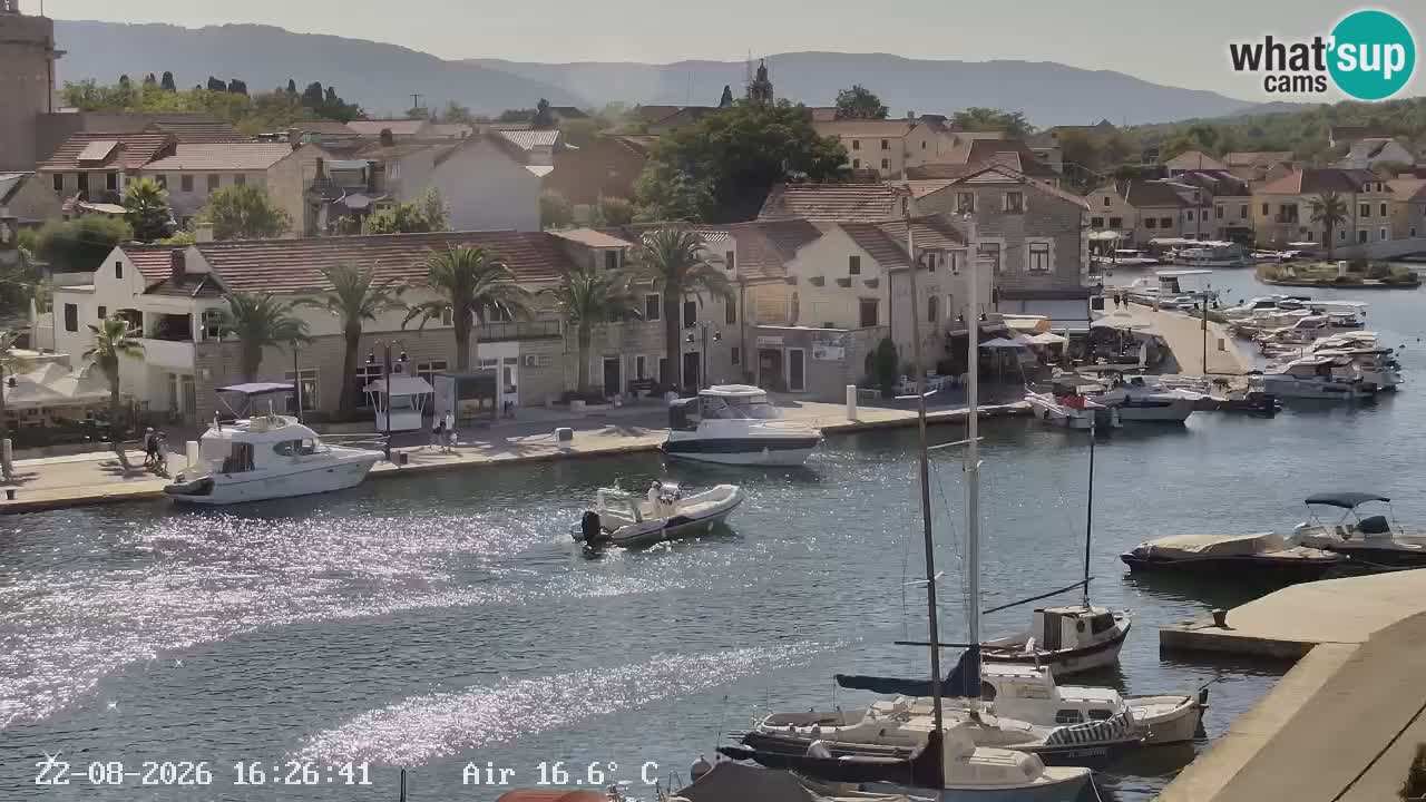 Livecam Vrboska marina | Hvar island | Dalmatia