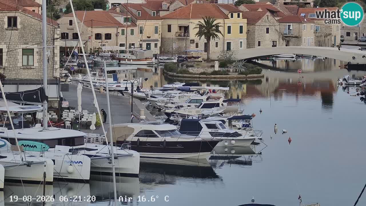 Livecam Vrboska marina | Hvar island | Dalmatia