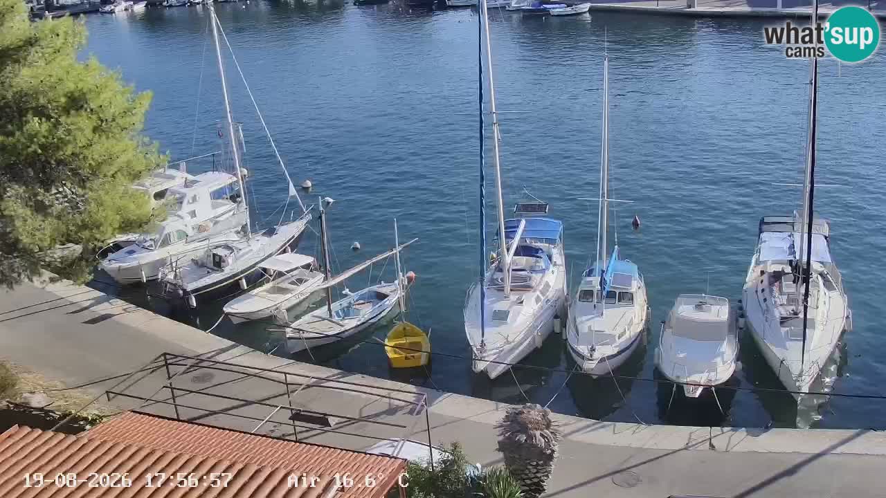 Livecam Hvar Vrboska marina | Île de Hvar | Dalmatia