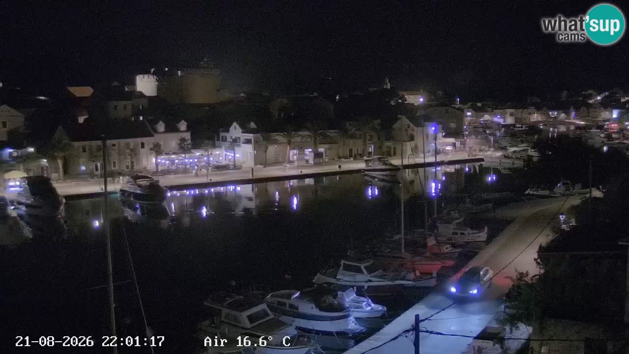Webcam Vrboska marina | Hvar Insel | Dalmatien