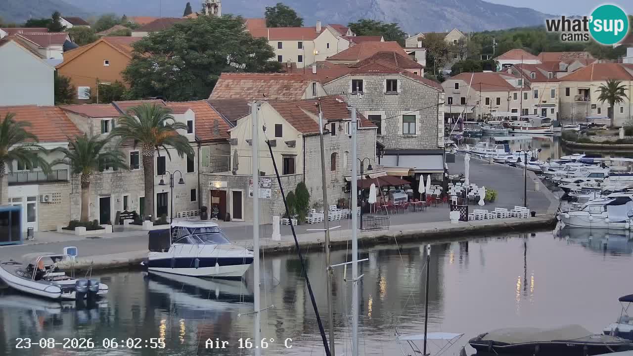 Webcam Vrboska marina | Hvar Insel | Dalmatien