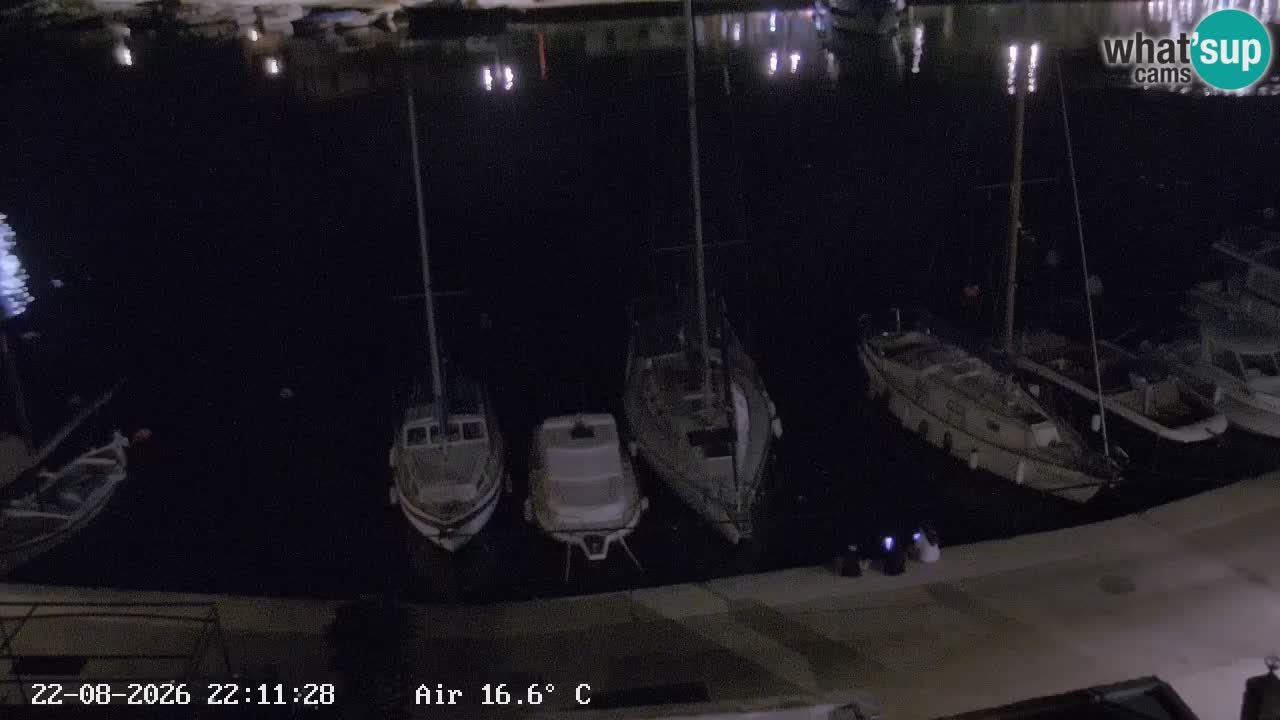 Web kamera Hvar Vrboska marina | otok Hvar | Dalmacija