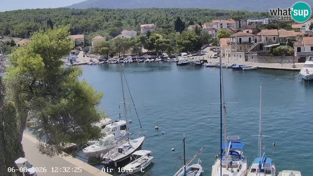 Web kamera Hvar Vrboska marina | otok Hvar | Dalmacija
