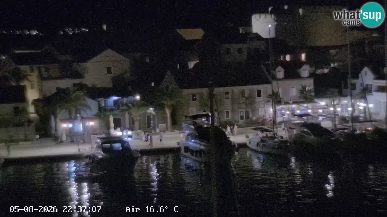 Livecam Vrboska marina | Hvar island | Dalmatia
