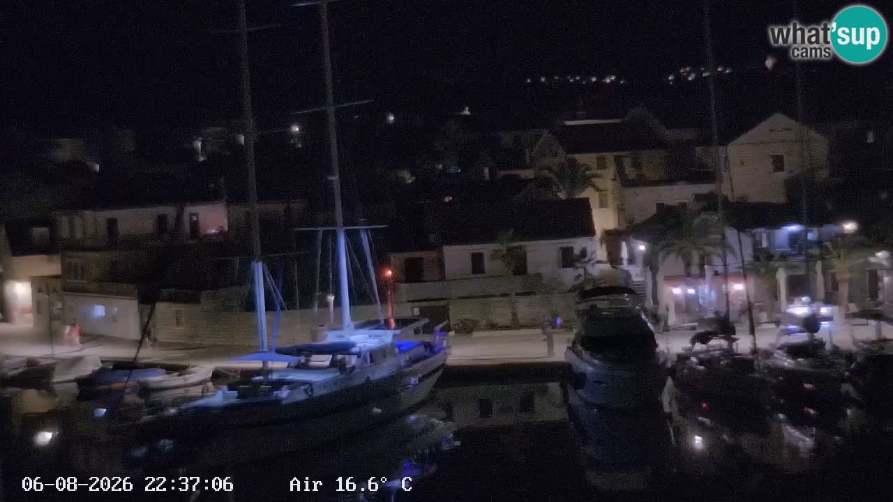 Livecam Vrboska marina | Hvar island | Dalmatia