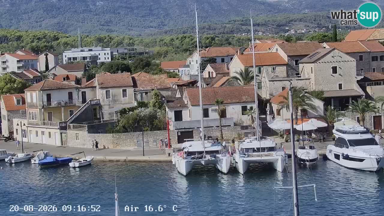 Web kamera Hvar Vrboska marina | otok Hvar | Dalmacija