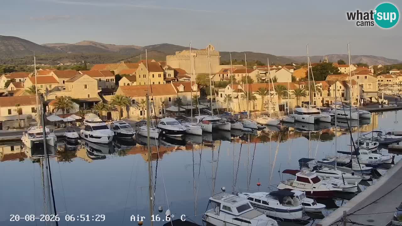 Livecam Vrboska marina | Hvar island | Dalmatia