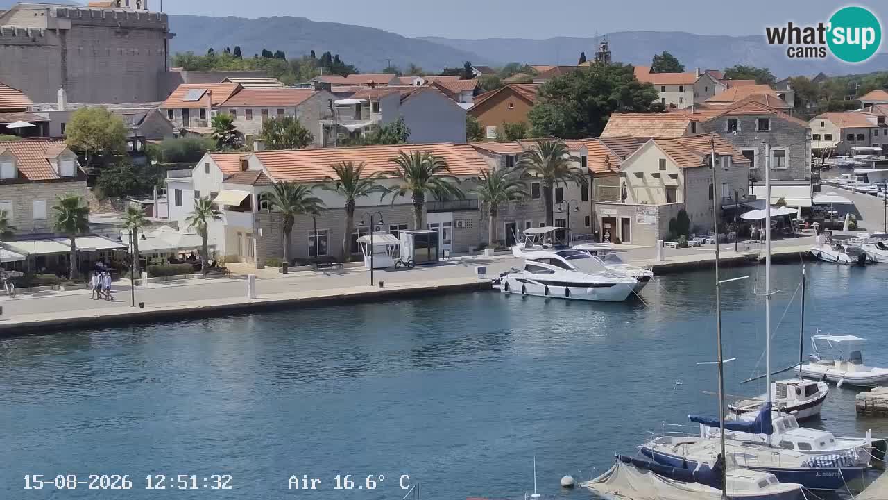 Livecam Vrboska marina | Hvar island | Dalmatia