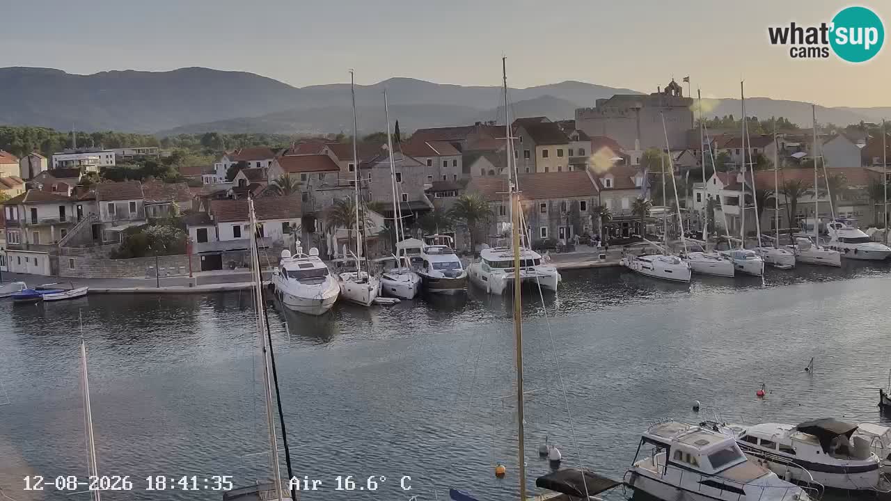 Web kamera Hvar Vrboska marina | otok Hvar | Dalmacija