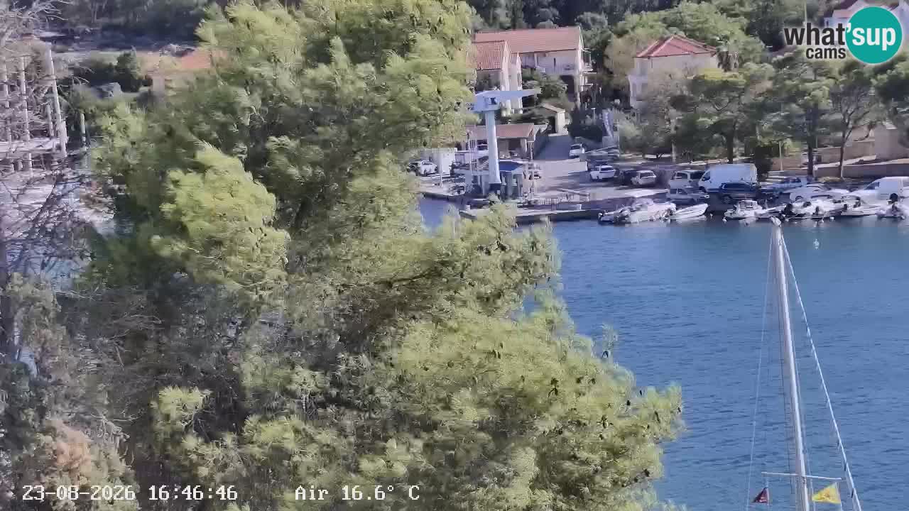 Livecam Vrboska marina | Hvar island | Dalmatia