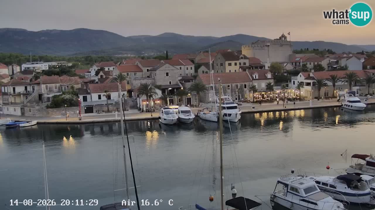Webcam Hvar Vrboska marina | Dalmazia