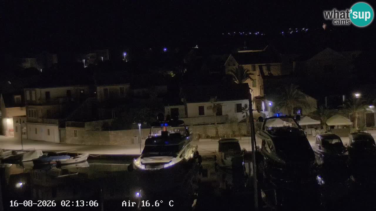 Livecam Vrboska marina | Hvar island | Dalmatia