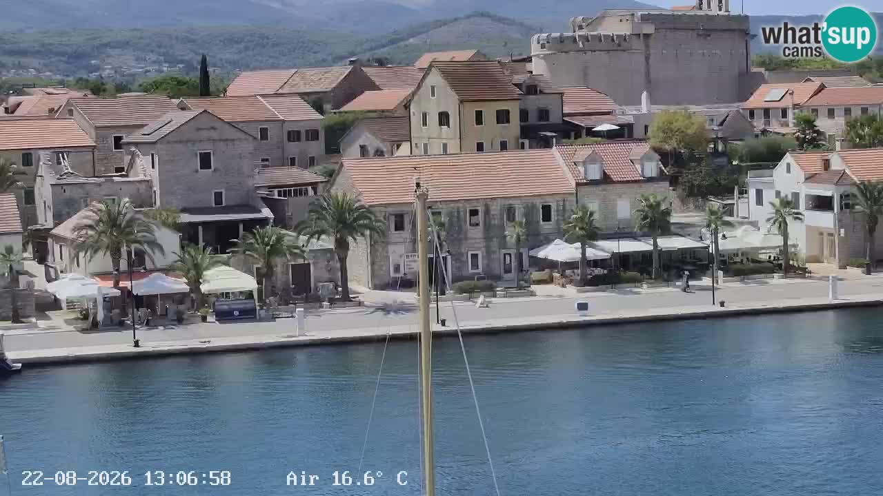 Web kamera Hvar Vrboska marina | otok Hvar | Dalmacija