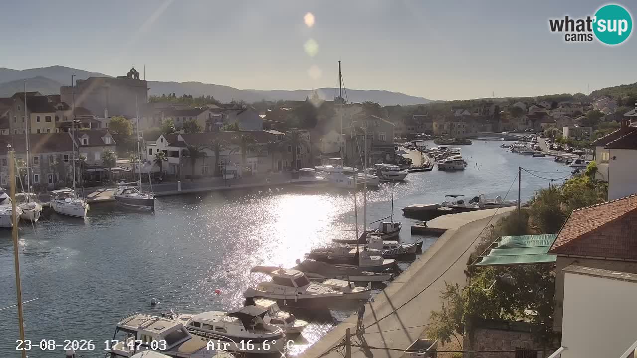 Livecam Vrboska marina | Hvar island | Dalmatia