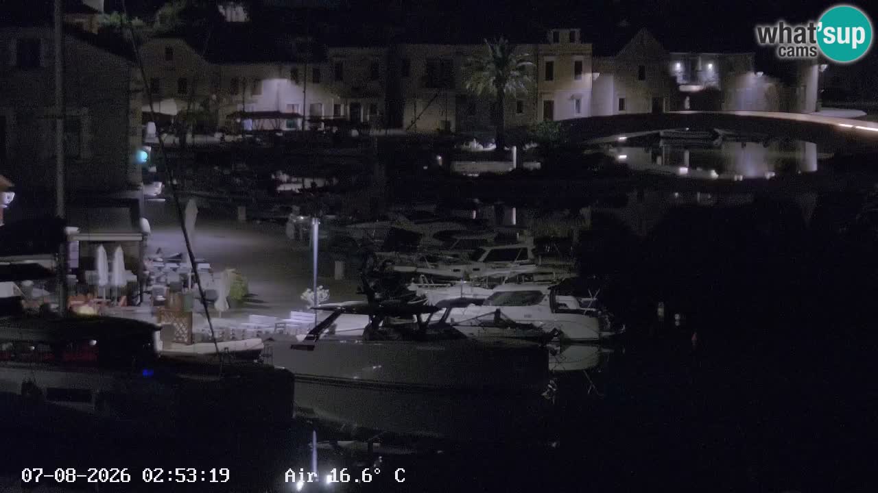 Livecam Vrboska marina | Hvar island | Dalmatia