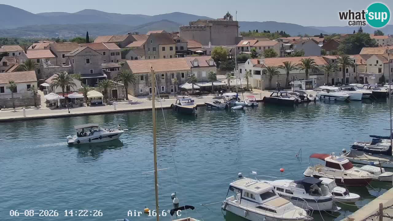 Webcam Vrboska marina | Hvar Insel | Dalmatien