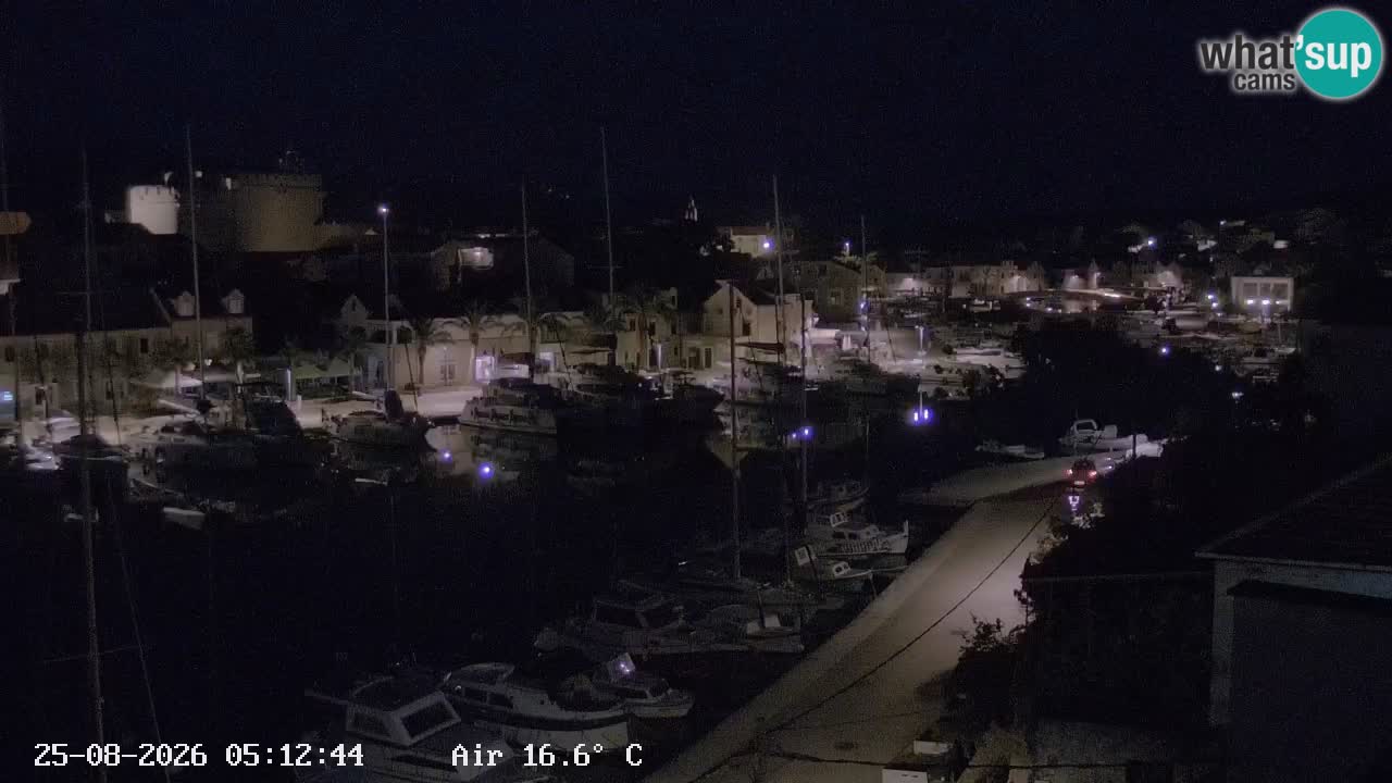 Webcam Vrboska marina | Hvar Insel | Dalmatien