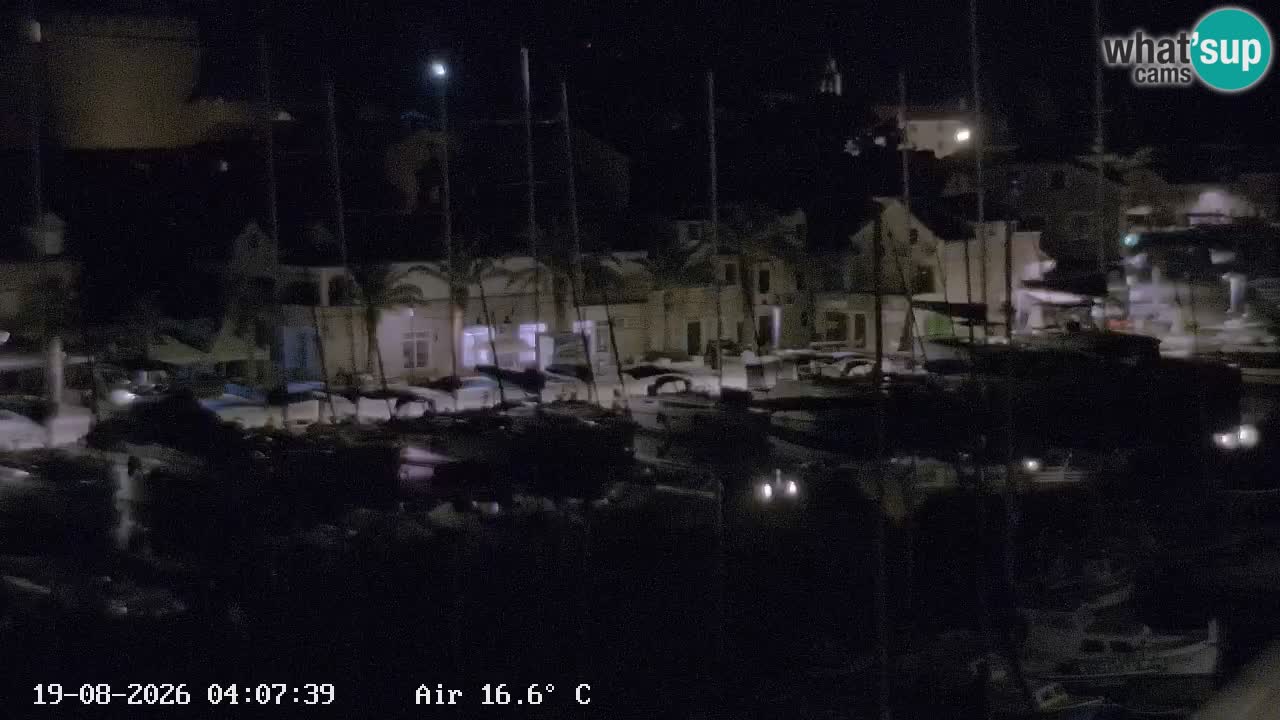 Webcam Hvar Vrboska marina | Dalmazia