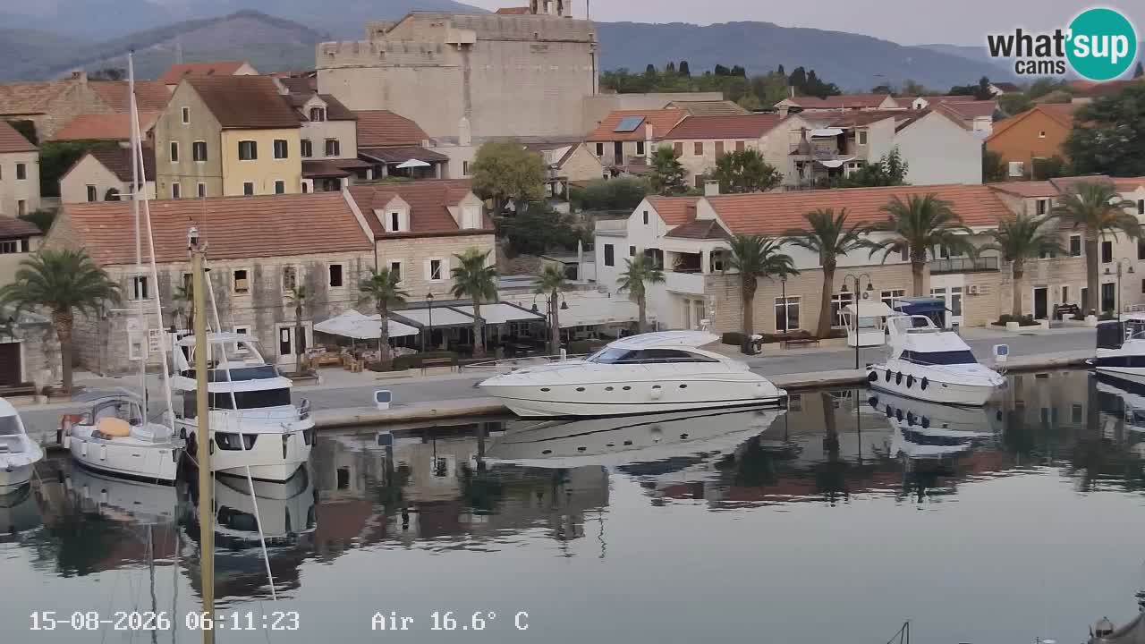 Livecam Hvar Vrboska marina | Île de Hvar | Dalmatia