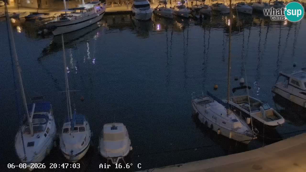 Webcam Vrboska marina | Hvar Insel | Dalmatien