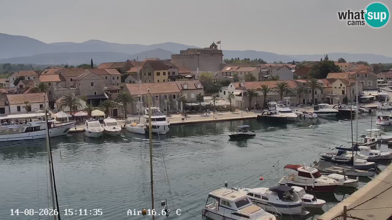Webcam Hvar Vrboska marina | Dalmazia