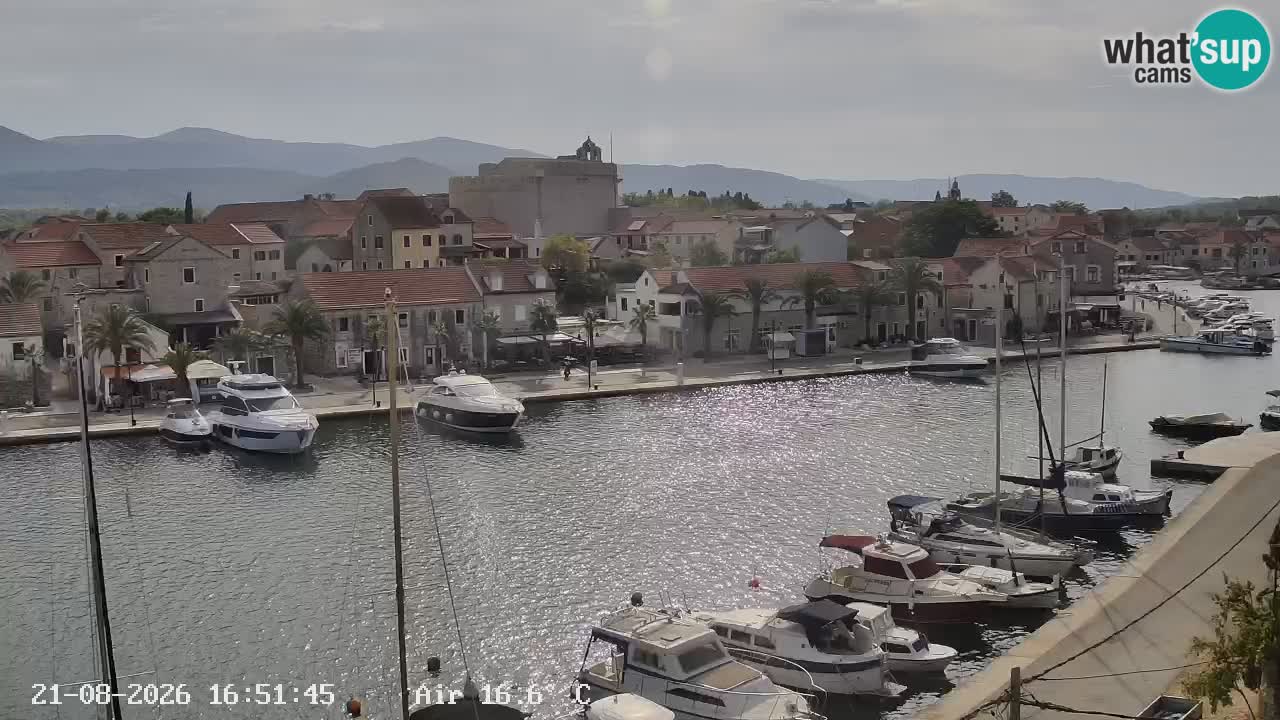 Webcam Vrboska marina | Hvar Insel | Dalmatien