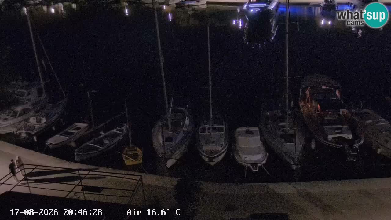 Livecam Hvar Vrboska marina | Île de Hvar | Dalmatia