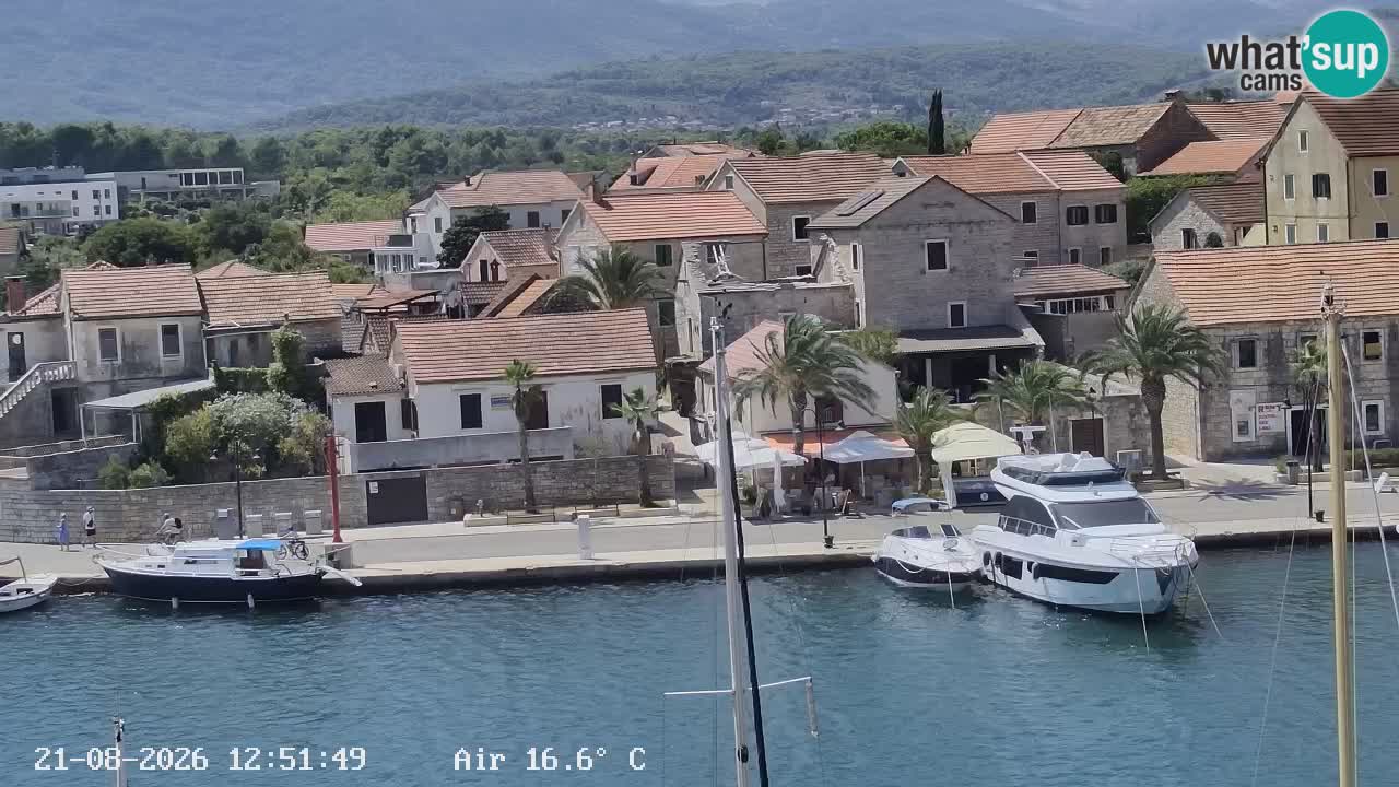 Web kamera Hvar Vrboska marina | otok Hvar | Dalmacija