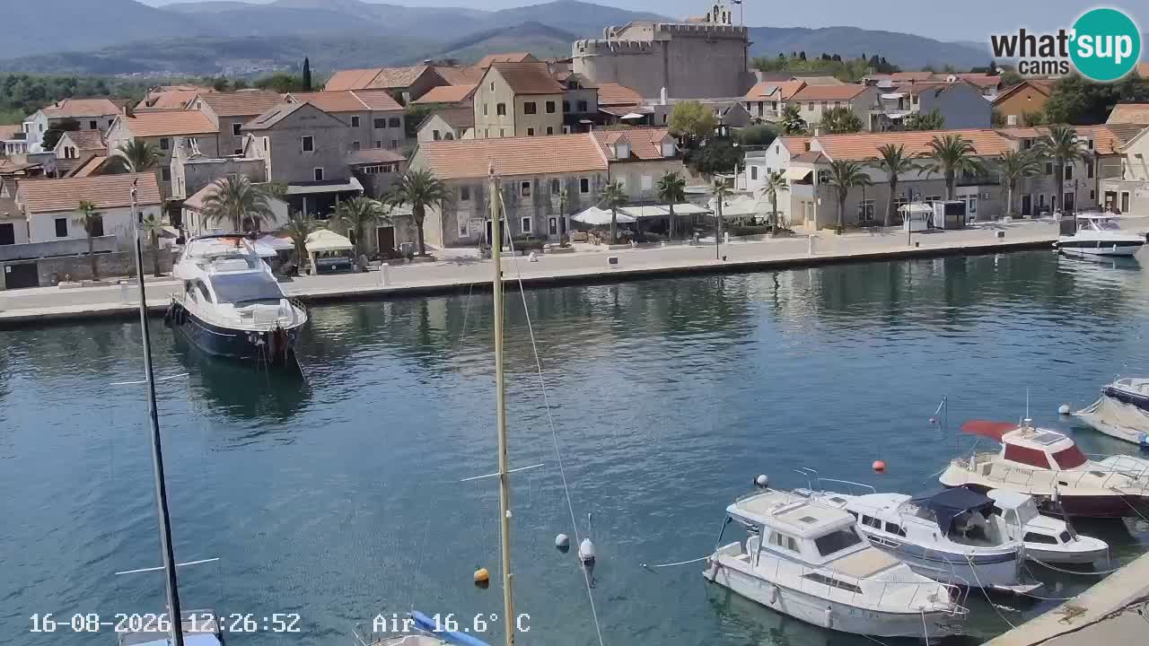 Livecam Vrboska marina | Hvar island | Dalmatia