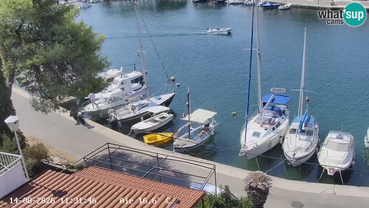 Webcam Vrboska marina | Hvar Insel | Dalmatien