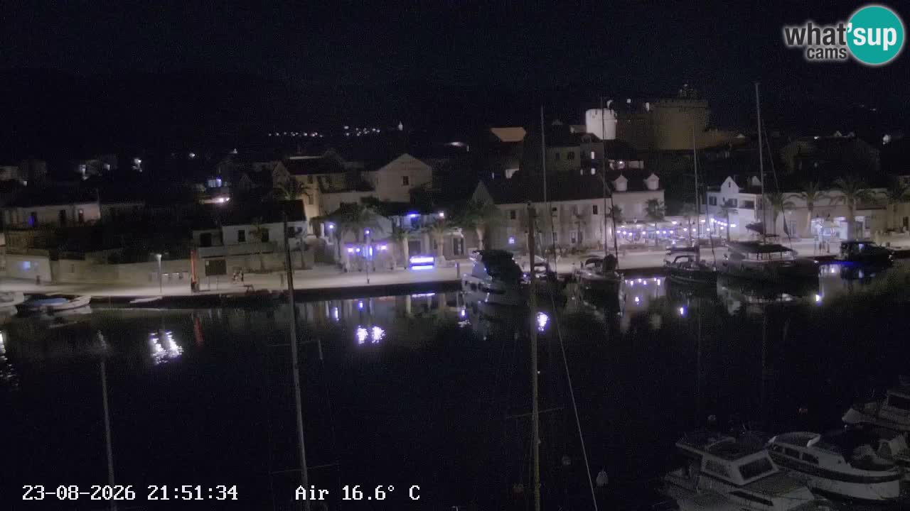 Webcam Vrboska marina | Hvar Insel | Dalmatien