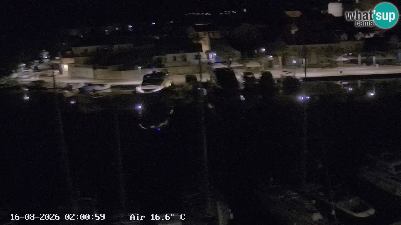 Webcam Vrboska marina | Hvar Insel | Dalmatien