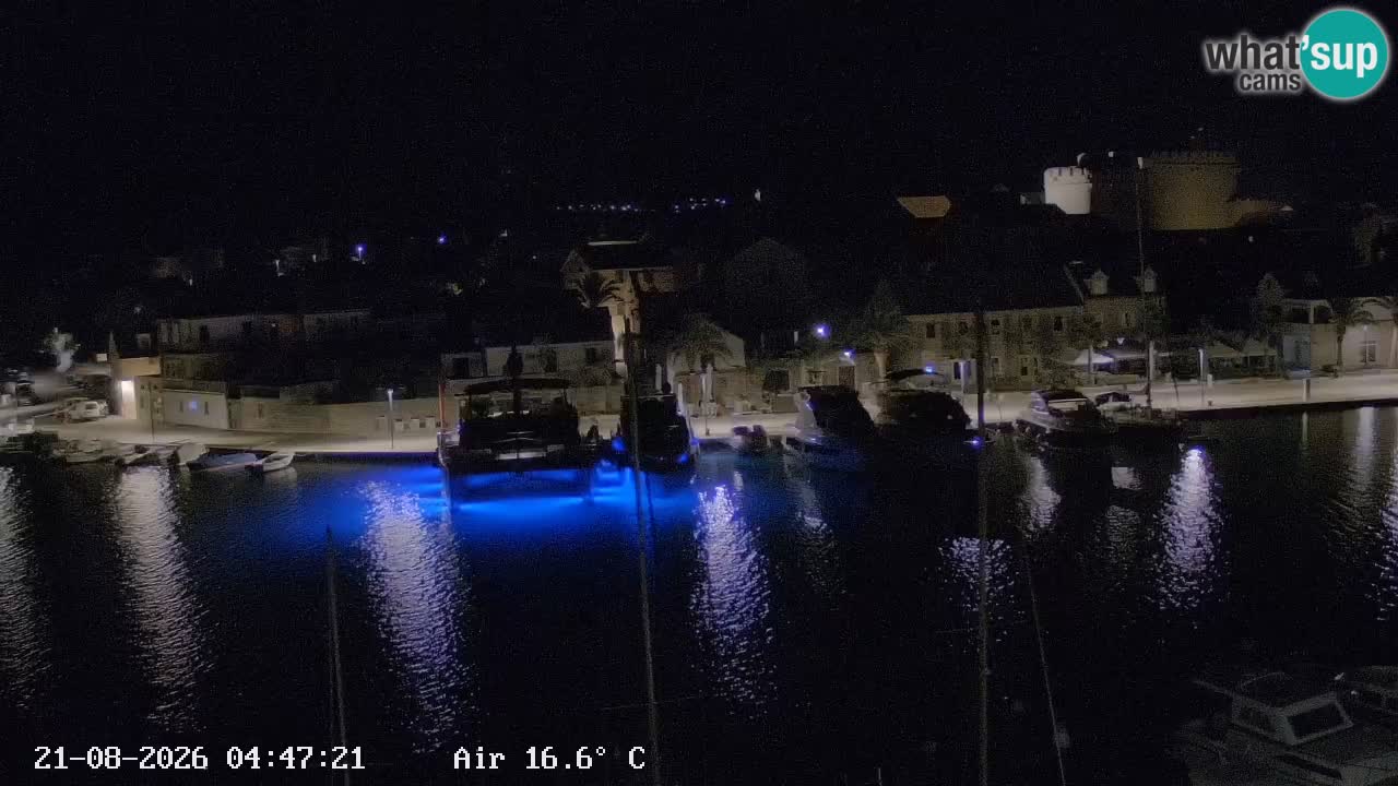 Livecam Hvar Vrboska marina | Île de Hvar | Dalmatia