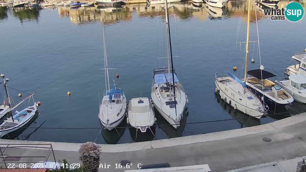 Webcam Vrboska marina | Hvar Insel | Dalmatien