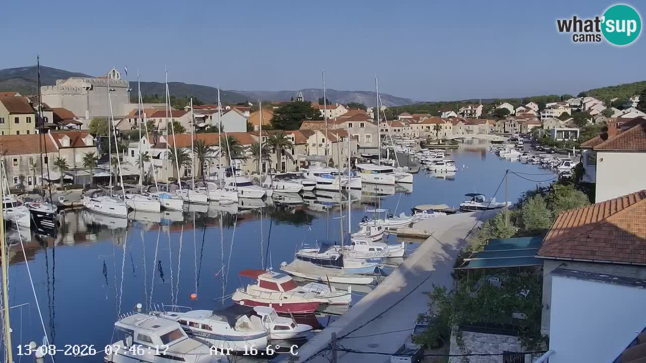 Livecam Vrboska marina | Hvar island | Dalmatia