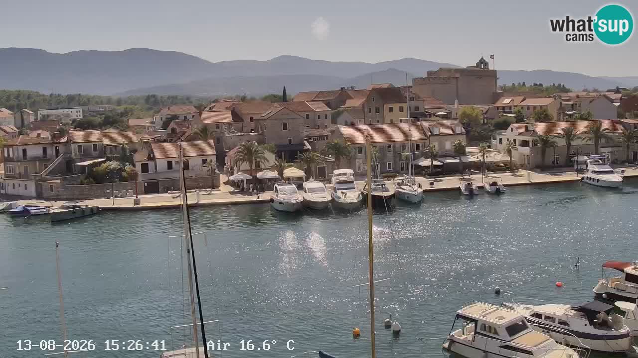 Web kamera Hvar Vrboska marina | otok Hvar | Dalmacija