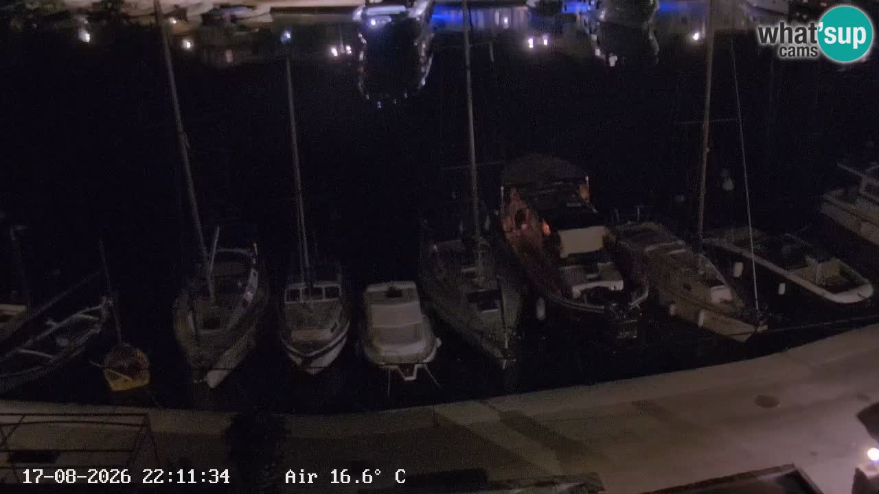 Livecam Vrboska marina | Hvar island | Dalmatia