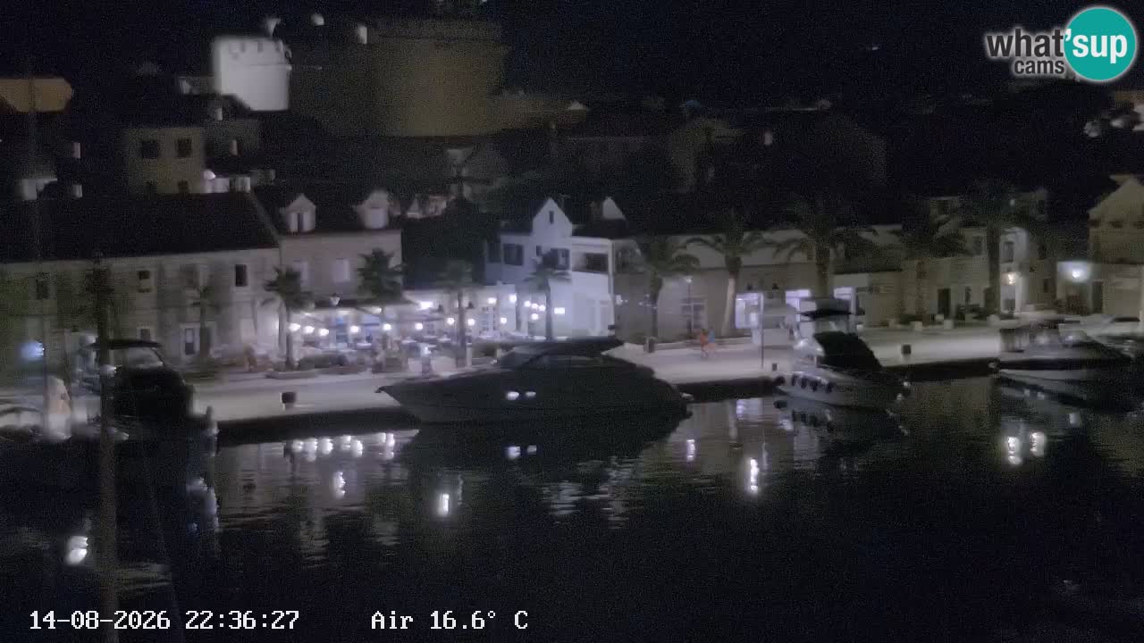 Webcam Vrboska marina | Hvar Insel | Dalmatien