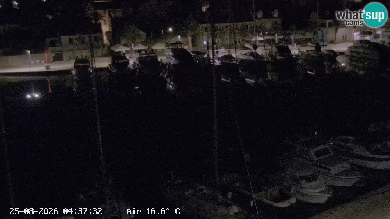Livecam Vrboska marina | Hvar island | Dalmatia