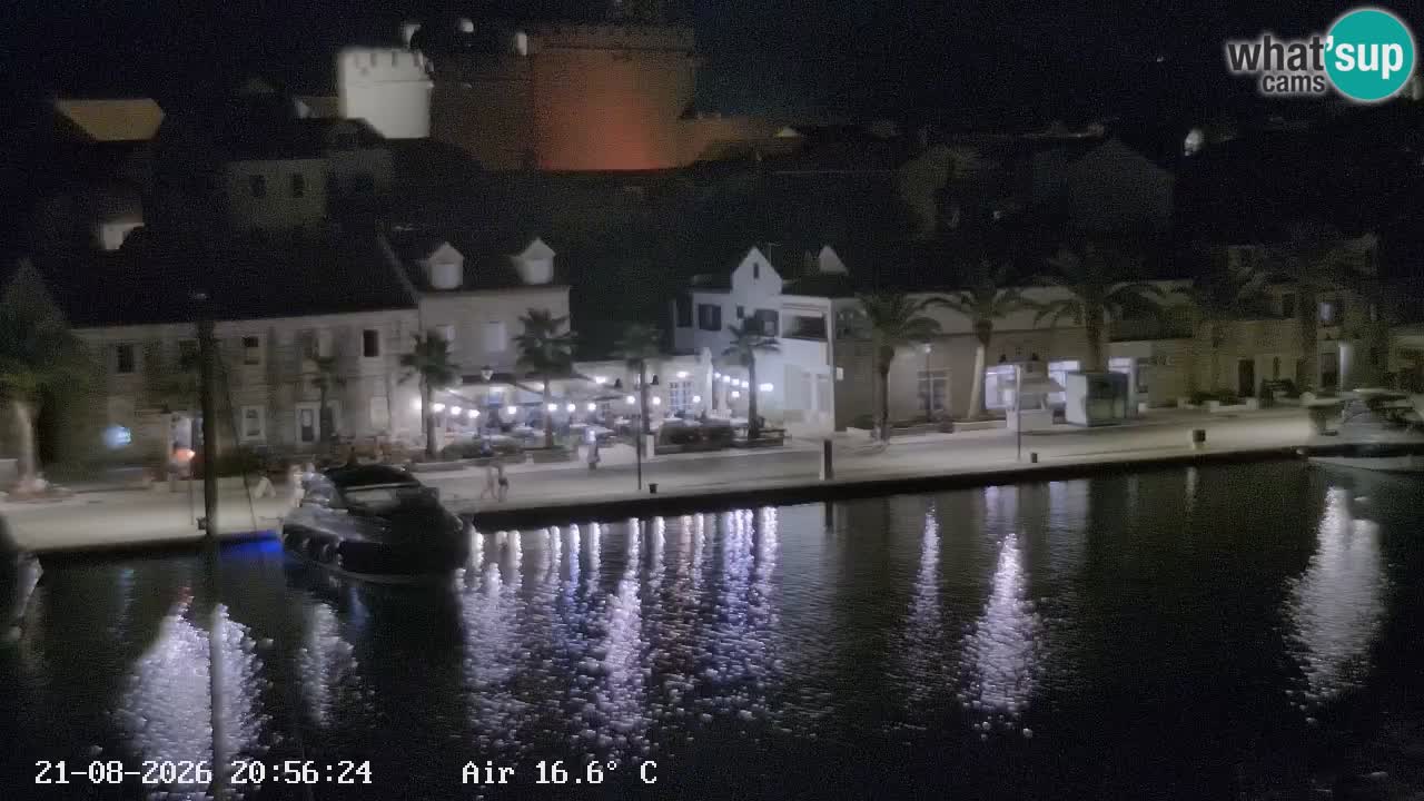 Webcam Vrboska marina | Hvar Insel | Dalmatien