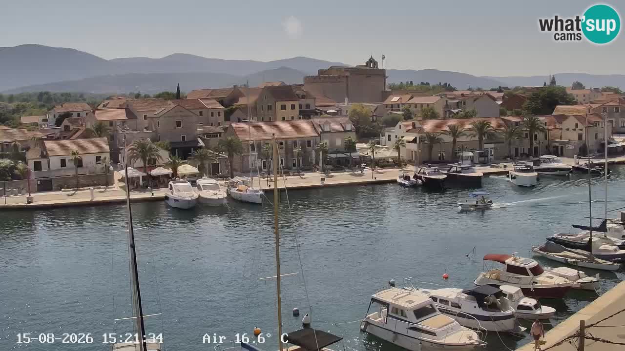 Webcam Vrboska marina | Hvar Insel | Dalmatien