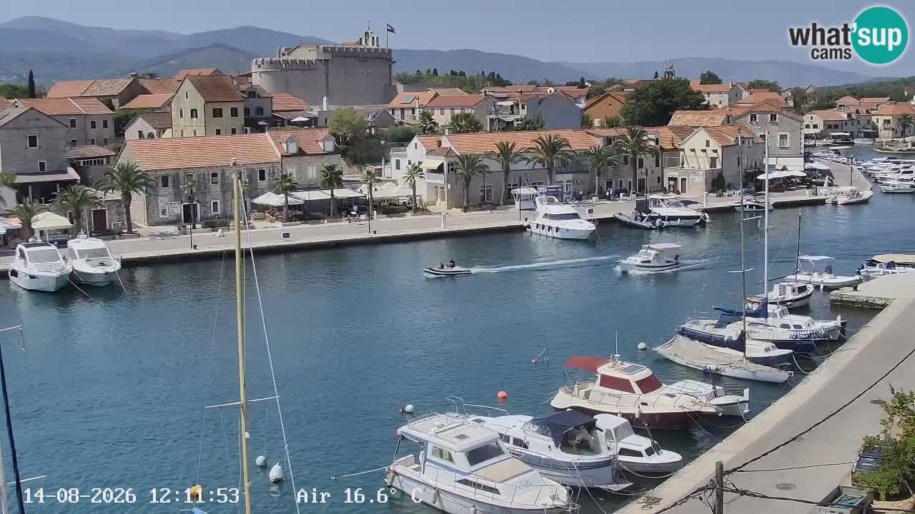 Livecam Hvar Vrboska marina | Île de Hvar | Dalmatia