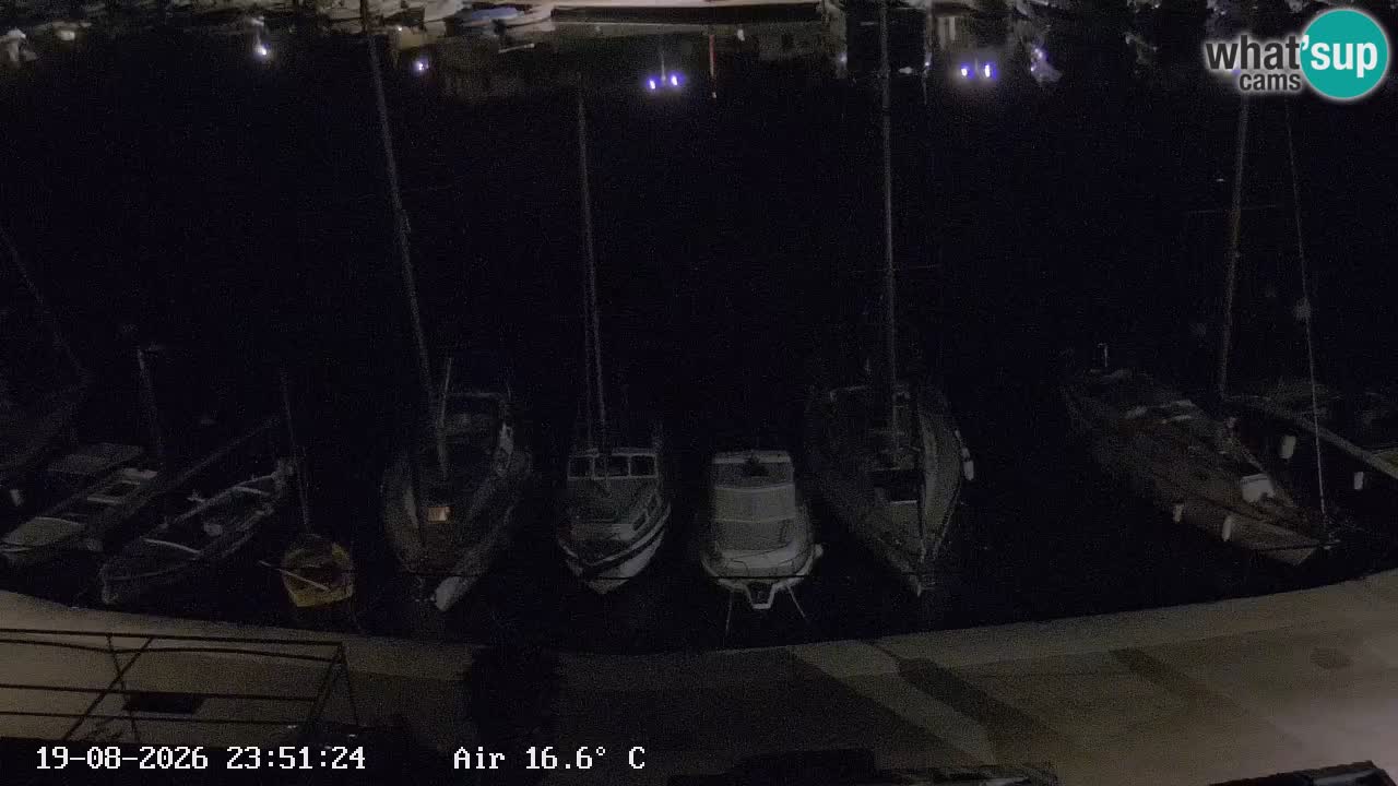 Livecam Hvar Vrboska marina | Île de Hvar | Dalmatia