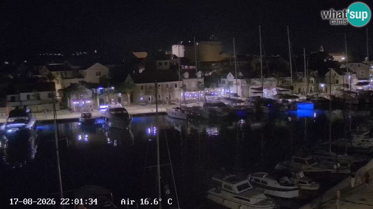Webcam Vrboska marina | Hvar Insel | Dalmatien
