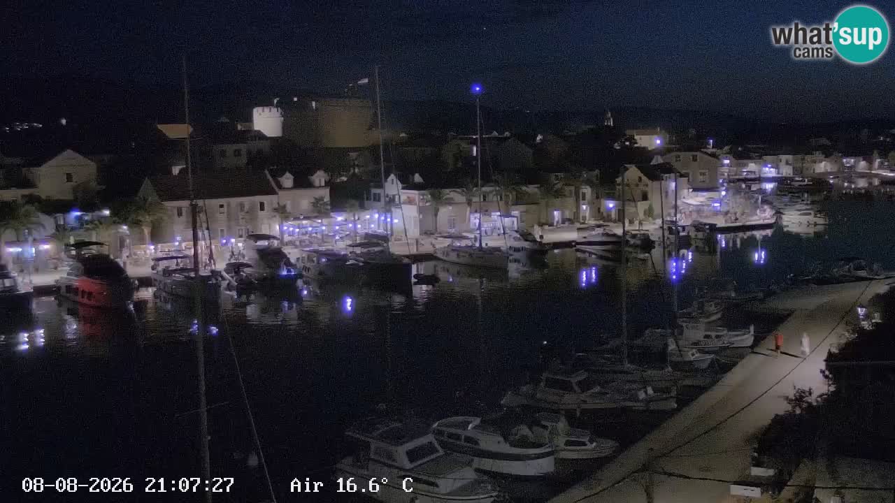 Livecam Vrboska marina | Hvar island | Dalmatia