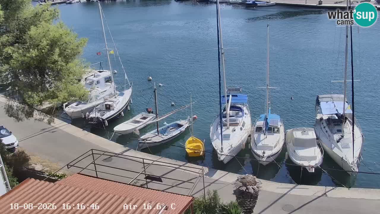 Webcam Hvar Vrboska marina | Dalmazia