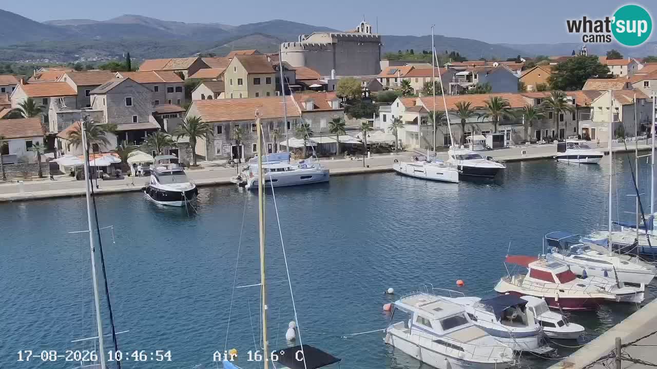 Webcam Hvar Vrboska marina | Dalmazia